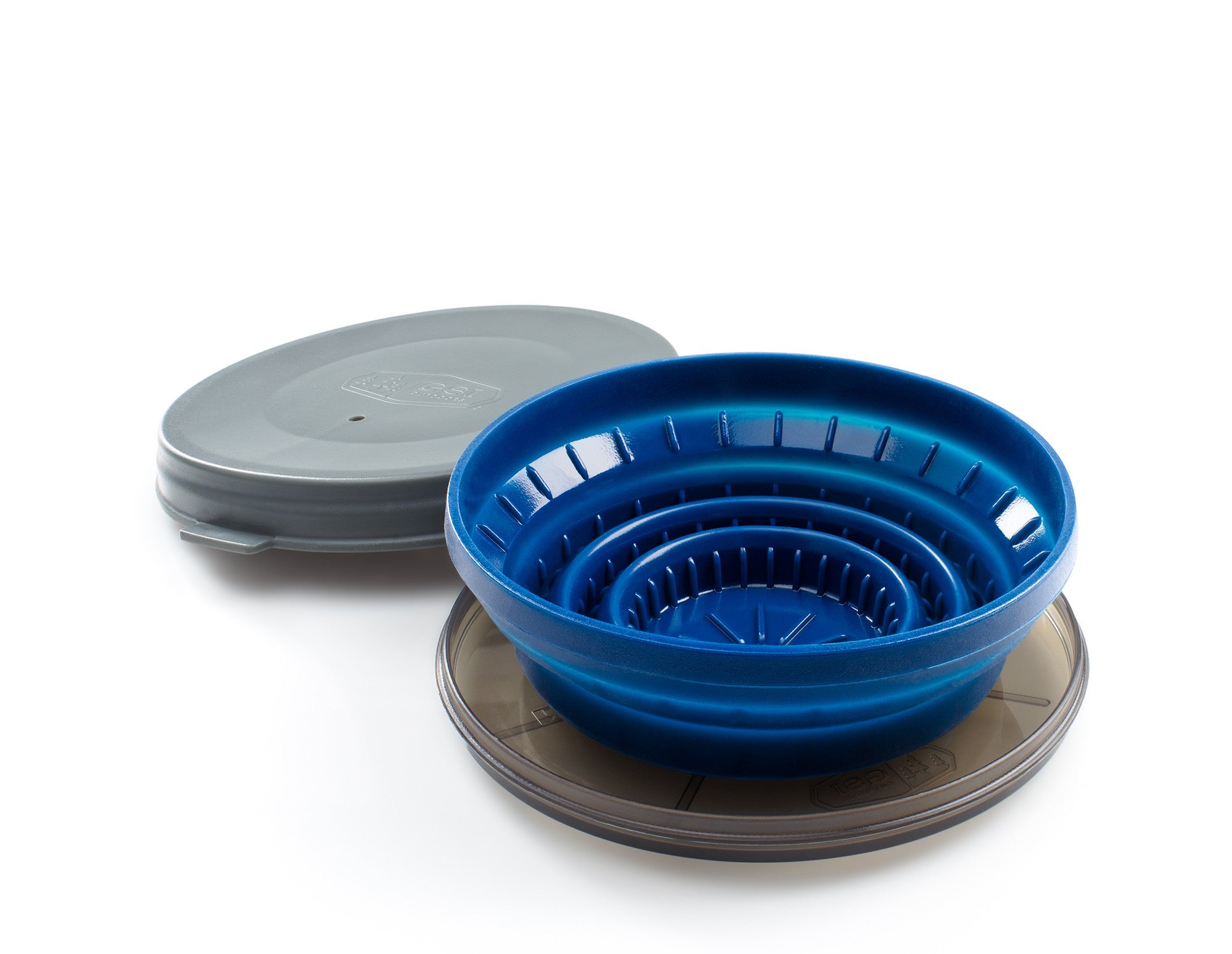 GSI Camp Coffee JavaDrip filtre café pliable bleu